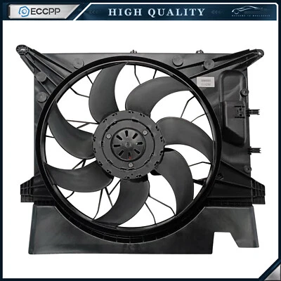 Radiator Fan Assembly For 2003 2004 2005 2006 2007 2008 2009-2014 VOLVO XC90 - Imagem 1 de 4