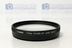 Canon 77mm Close-up Lens 500D with Original Keeper and Boxed - Picture 1 of 3