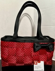 Harvey's for Disney Couture Minnie Mouse Seatbelt Purse Handbag Tote Bag Red - Picture 1 of 12