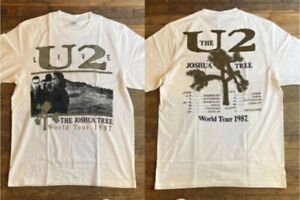 U2 Live The Joshua Tree World Tour 1987 T-Shirt, U2 Rock band Gift