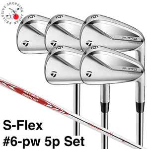 TaylorMade P770 2024 Iron Wedge 6-pw 5 Set N.S.PRO Modus3 Tour 105 S Steel Shaft - Picture 1 of 18
