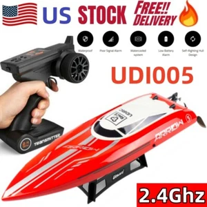 UDI RC Racing Boat Brushless High Speed Electronic Remote Control Boat Toy Gifts - Picture 1 of 9