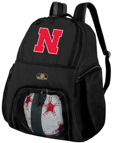 Nebraska Huskers Soccer Backpack - University of Nebraska Volleyball Bag Cover