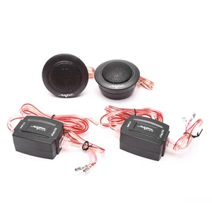 NEW SKAR AUDIO TX-T 1-INCH 240W MAX POWER SILK DOME NEODYMIUM TWEETERS - PAIR - Picture 1 of 6