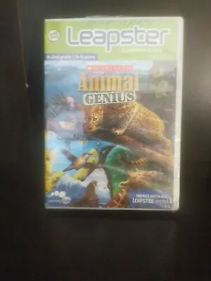LeapFrog Leapster Animal Genius Scholastic Learning K-2nd grade, 5-8 yr ~ trl8#7 - Image 1 of 2