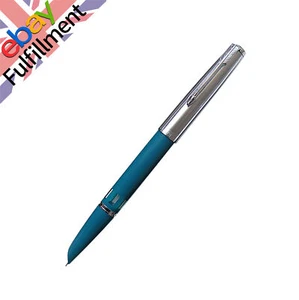 Classic Wing Sung 601 Steel Cap Vacumatic Fountain Pen F Nib 0.5mm Ink Pen a - Picture 1 of 13