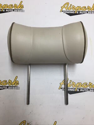 Asiento trasero Jaguar XJR 1998-2003 cuero beige reposacabezas izquierdo derecho OEM (13B) Foto 1 de 4