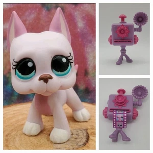 Auténtico Littlest Pet Shop LPS, GRAN PERRO DANÉS #1022 con cámara. Leer ⬇️  - Imagen 1 de 14
