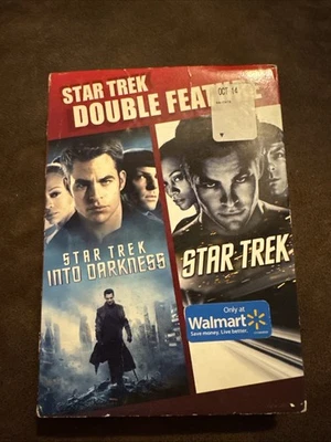 Star Trek Double Feature - Into Darkness / Star Trek 2009 DVD **SEALED w/ Slip** - Image 1 of 4