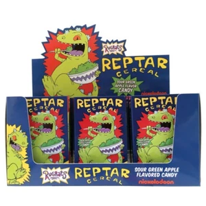 Rugrats: Reptar Cereal Tin Candy - Display (12) - Picture 1 of 2