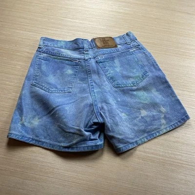 Vintage 90s The London Jean Shorts Tie Dye 80s Women’s Size 8 Moda Waist 30 - Image 1 of 4