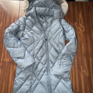 Jones New York Damen Long Jacke Neu Blau Mantel Medium - Bild 1 von 5