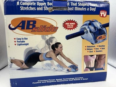 Diapositiva AB como se ve en TV parte superior del cuerpo tono y estiramiento (h) Foto 1 de 4