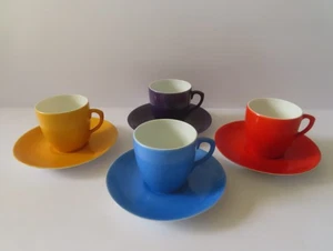 4 Vista Alegra bunte Mix & Match Espresso/Demitasse Sets - 2 Sets verfügbar - Bild 1 von 5