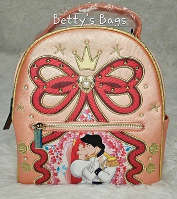 Mini mochila de boda Danielle Nicole Ariel y Eric ☆NUEVA CON ETIQUETAS☆ Foto 1 de 4