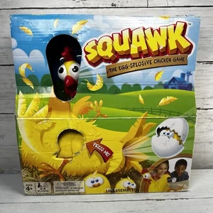 NIDB Squawk The Egg-splosive Chicken Game by Mattel - 2015 Edition New - Picture 1 of 15