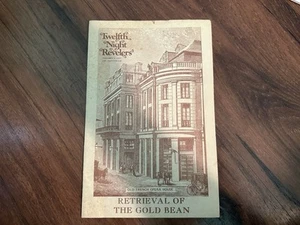 1977 Twelfth Night Revelers Ball Program- Mardi Gras Krewe Favor - Picture 1 of 3