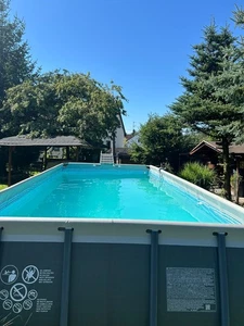 Intex schwimming pool groß ( 549 cm x 247 cm x 132 cm ) - Bild 1 von 8