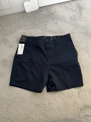 Men’s New Marks and Spencer Autograph Navy Blue 36 Waist Regular Fit Shorts - Image 1 of 4