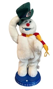 Gemmy Frosty Snowman Animated Dancing Snowflake 2004 17" Box Vintage Works - Picture 1 of 7