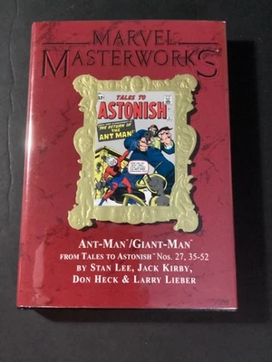 Marvel Masterworks ~ Ant-Man/Giant-Man ~ Vol 1 Variante 59 ~ Tapa Dura ~ Edición Limitada Foto 1 de 4