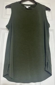 Athleta Breezy Tank, Olive Green, Size Large - Picture 1 of 3
