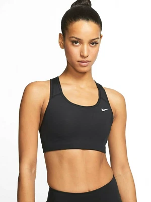 NEW Nike [XL] Women's Non Padded Sports/Yoga/Pickleball Bra, Black BV3900-010 - Image 1 of 2