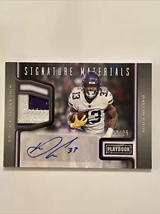2019 Dalvin Cook Playbook Signature Materials Autograph Jersey/Patch /25 - Picture 1 of 10