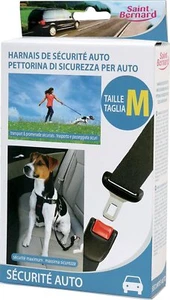 Imbracatura Di Sicurezza Auto per Cane Taglia M Media Nuova - Picture 1 of 11