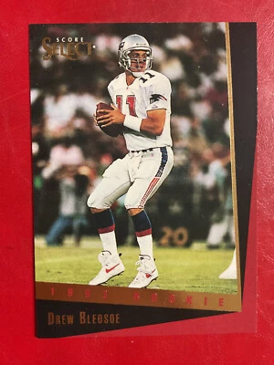 Drew Bledsoe Patriots Bills Cowboys "YOU PICK" 1993 inserts Rookies NFL Football - Image 1 of 4