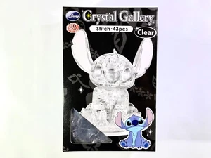 Rare Hanayama Crystal Gallery Stitch Clear 3D puzzle 43 pieces Disney - Picture 1 of 6