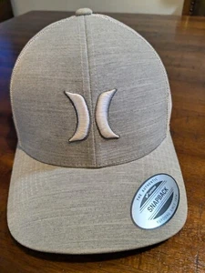 Cappello Hurley Trucker Berretto Regolabile Snapback Grigio Bianco Logo. (H14) - Foto 1 di 12