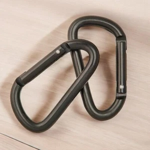 Karabiner | 2er Pack Small 2,25" Overall Non-locking Biner Gear Camp Rucksack EDC - Bild 1 von 2