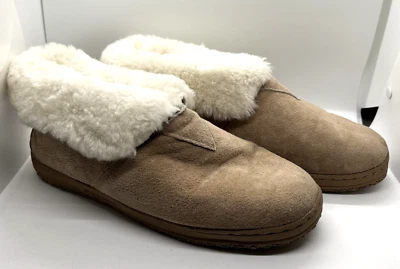 Old Friend Sheepskin Ladies Size 12 Ankle Bootie Slippers - Indoor & Outdoor - Image 1 of 4