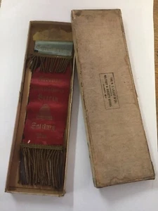 Arbeiter Lodge Pin Ribbon~Work Support Cleanup~Salzburg (Bay City),Michigan~FR27 - Picture 1 of 8