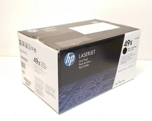 HP 49X LaserJet Toner Cartridge Q5949XD Dual Pack - Picture 1 of 3