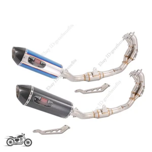 Slip On For Yamaha MT-09 FZ09 2020-2023 Exhaust System Front Tail Pipe DB Killer - Picture 1 of 14