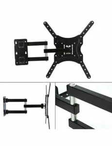 STAFFA PORTA TV TELEVISORE MONITOR DA 14" A 32"40"46"55" POLLICI BRACCIO PARETE - Foto 1 di 1