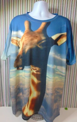 Giraffe T-Shirt Men's 3XL - Image 1 of 4