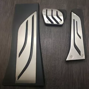 Kit de cubierta de pedal muerto freno de gasolina deportivo S.Steel para BMW F16 X6 2014 2015 2016 LHD - Imagen 1 de 2