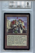 MTG Beta Juggernaut BGS 9.0 (9) Mint Card Magic the Gathering WOTC 7804