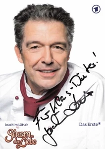 Joachim Lätsch Sturm der Liebe Autogramm Autogrammkarte Original 1. Auflage ARD - Bild 1 von 2