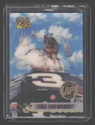 1996 Pinnacle Speedflix #17 Dale Earnhardt Artist's Proof - Image 1 of 2