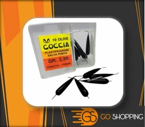 TROPFEN TORPEDOS MIT PLASTIFIZIERUNG SPITZENSCHONER BLISTER 10 STÜCK OLIVEN TROPFEN - Bild 1 von 1