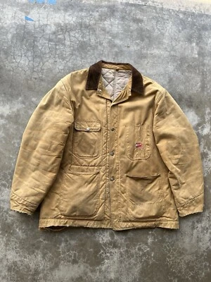 Chaqueta Workmaster Spiegel Duck Barn Chore XL marrón caqui ropa de trabajo vintage años 50 Foto 1 de 4