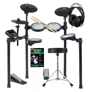 XDrum DD-460P E-Drum Kit elektronisch Schlagzeug Set Mesh Head Hocker Kopfhörer - Bild 1 von 12