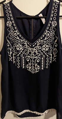 Vestido azul sin mangas para mujer Xhilaration talla (S) Foto 1 de 3