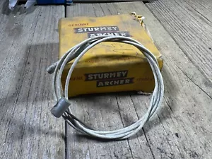 STURMEY ARCHER 3 Speed Cable HSJ 598 Vintage Muscle Bike Bicycle 850 mm Long NOS - Picture 1 of 4