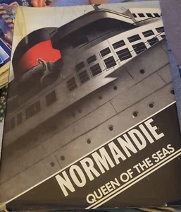 NORMANDIE: QUEEN OF THE SEAS  By Bruno Foucart VG - Picture 1 of 1