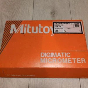 Mitutoyo Digimatic Micrometer KK343-250 New Unused made in Japan with Manual F/S - Picture 1 of 8